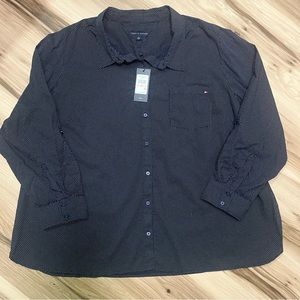 NWT Tommy Hilfiger Heritage Button Down Collared Shirt Size 2X